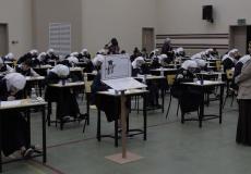 طلاب في لجان الامتحانات