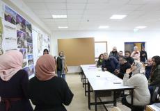 طلبة هندسة العمارة في جامعة القدس يقدمون حلولاً معمارية ابتكارية لمخطط الجامعة الهيكلي 