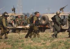 الجيش الاسرائيلي على حدود غزة -ارشيف-