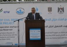 مازن غنيم رئيس سلطة المياه