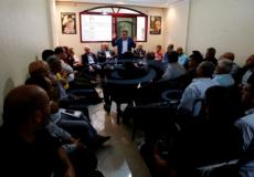 الفتياني يزور مقر اقليم فتح بشمال غزة