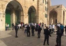 مستوطنون يقتحمون الاقصى