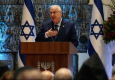 رئيس دولة الاحتلال الإسرائيلي رؤوفين ريفلين