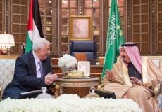 الملك السعودي سلمان والرئيس عباس
