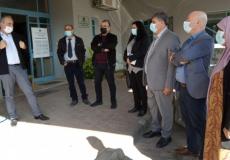 من افتتاح مركز التطعيمات في أم الفحم 