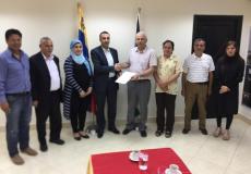 الجبهة الشعبية وسفارة فنزويلا في رام الله