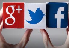 شعار شركات فيسبوك وتويتر وغوغل 