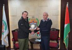 مدير عام الدفاع المدني يستقبل فريق الدعم البريطاني والكندي