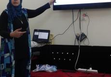 مستشفي كمال عدوان تعقد محاضرة حول توليد حالة طفل شمعي شمال غزة