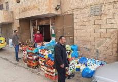 حملة شبابية في بلدة طمون لجمع التبرعات العينية لمدينة بيت لحم