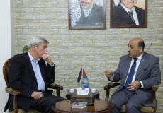 الوزير الحساينة يلتقي رئيس مؤسسة فورود 