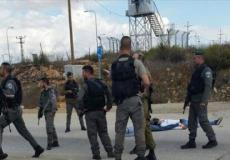 صورة أرشيفية لعملية دهس سابقة بنابلس