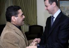 سمير القنطار مع بشار الاسد