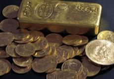 أرشيفية لسبائك ونقود ذهبية