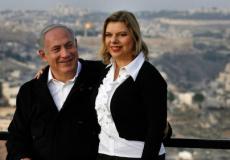 نتانياهو وزوجته سارة