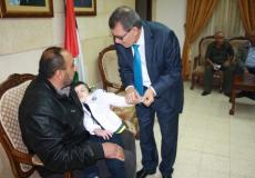 الطفل دوابشة يصل اريحا
