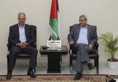 محافظ قلقيلية يلتقي سفير فلسطين في تركيا.