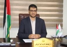 يوسف ابو الريش وكيل وزارة الصحة بغزة