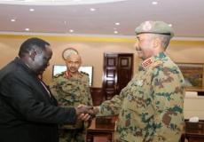 دعم رئيس جنوب السودان للمجلس العسكري الانتقالي