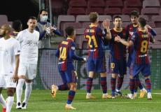  برشلونة يدك شباك فرينكفاروزي بخماسية نظيفة