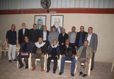 النائب أبو هولي يزور القائد أحمد حلس 