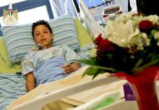 وفد من الشؤون المدنية يطمئن على صحة الطفل 'نوفل'