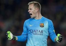 حارس برشلونة الاسباني