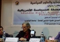 الدكتورة ليزا اندرسون رئيس الجامعة الأمريكية 