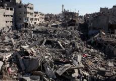 من آثار القصف الإسرائيلي على غزة خلال حرب2014