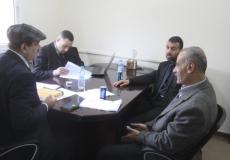 اجتماع بوزارة الأوقاف