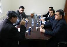 خلال الاجتماع