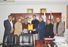 جانب من الزيارة