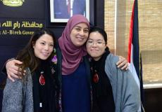 غنام والوفد الياباني