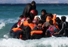 انقاذ لاجئين سوريين