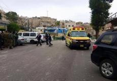 اصابة مجندة برصاص فلسطيني بالخليل
