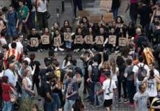 تظاهرة ضد الانفصال في برشلونة 