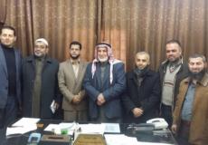 النائب الأسطل يزور نيابة رفح الجزئية والمحكمة الشرعية