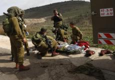 نقل جندي اسرائيلي مصاب