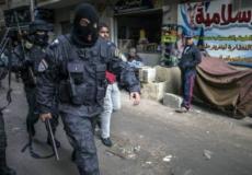 عناصر من القوات الخاصة المصرية تجوب شوارع القاهرة في الذكرى الخامسة لثورة 25 يناير/ كانون ثاني