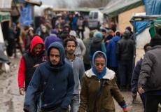 أحد مخيمات اللجوء في فرنسا