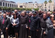 حارس الأراضي المقدسة يصل بيت لحم