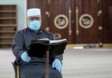 إجراءات كورونا في أحد مساجد غزة - ارشيف  