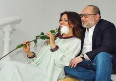 ملك ماليزيا السابق برفقة طليقته ملكة جمال روسيا