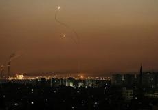 إطلاق صواريخ من غزة على إسرائيل - ارشيفية