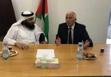 محافظ محافظة بيت لحم يستقبل وفدا قطريا في بيت لحم