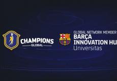 تشامبيونز حصلة على وكالة حصرية من برشلونة