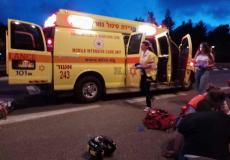 إصابة خطيرة لشاب بحادث سير قرب عرب الهيب