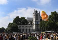 'ترامب الرضيع' يحلق في سماء لندن