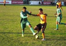 من مبارة الشجاعية