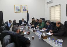 اجتماع لجنة الطوارئ في قلقيلية